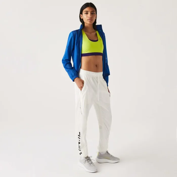 Pants and Leggings Women Lacoste Women039s Nautical Print Joggers White 70v