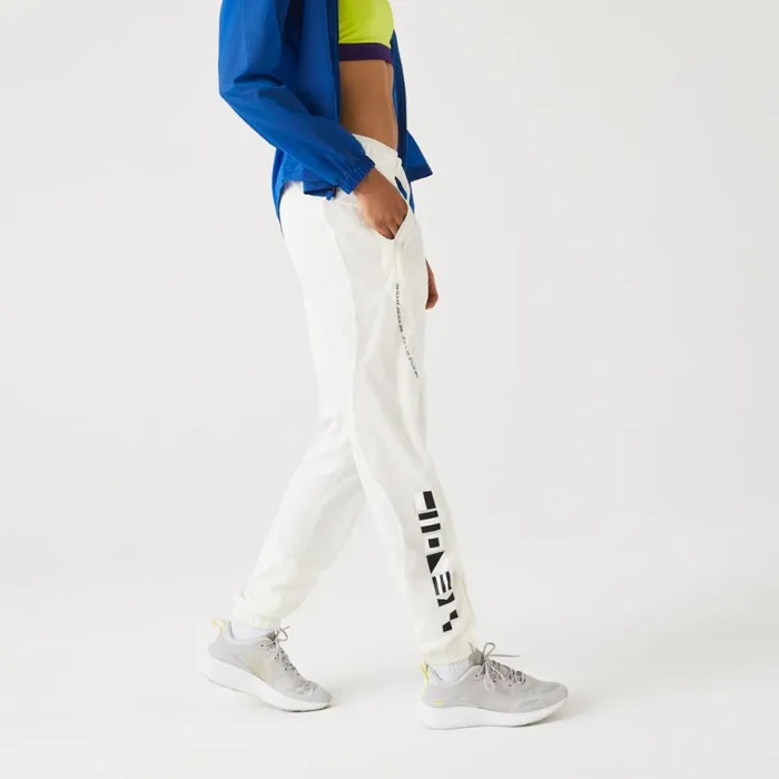 Pants and Leggings Women Lacoste Women039s Nautical Print Joggers White 70v