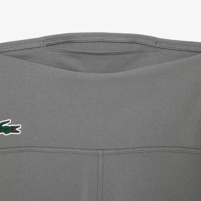 Pants and Leggings Women Lacoste Womens SPORT Sculpting Leggings Grey Chine Yrd