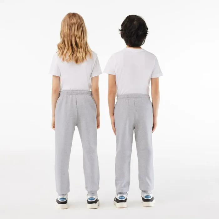 Pants and Shorts Kids Lacoste Kids039 Cotton Blend Sweatpants Grey Chine Cca