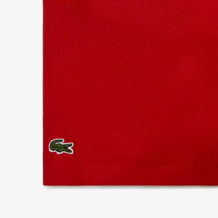 Pants and Shorts Kids Lacoste Kids039 SPORT Diamond Weave Shorts Red 240