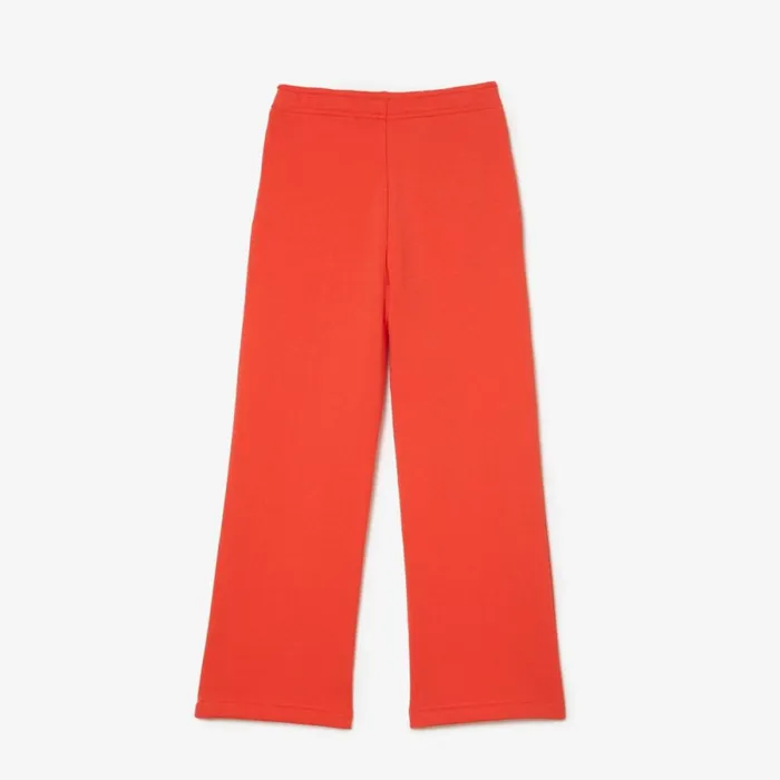 Pants and Shorts Kids Lacoste Kids039 Wide Leg Pants Orange 02k