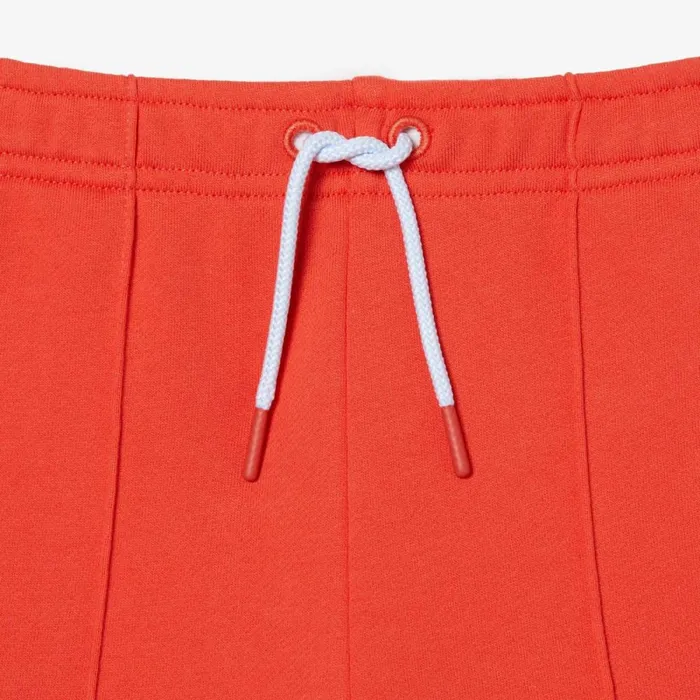 Pants and Shorts Kids Lacoste Kids039 Wide Leg Pants Orange 02k