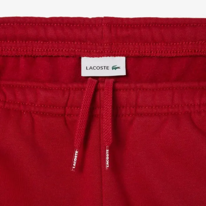 Pants and Shorts Kids Lacoste Kids Striped Organic Cotton Shorts Bordeaux Navy Blue Iqf