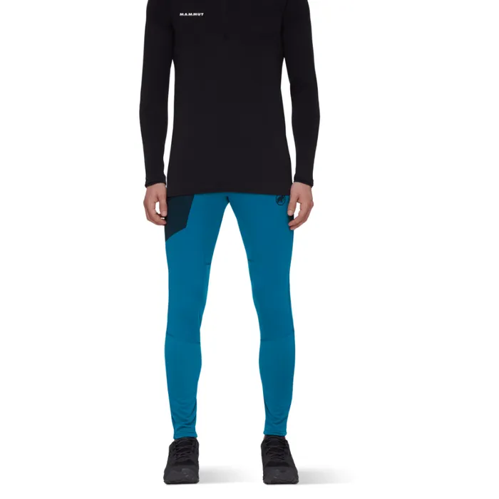 Pants and Shorts Men Mammut Aconcagua ML Tights Long Deep Ice Pants and Shorts Men Mammut Aconcagua ML Tights Long Deep Ice