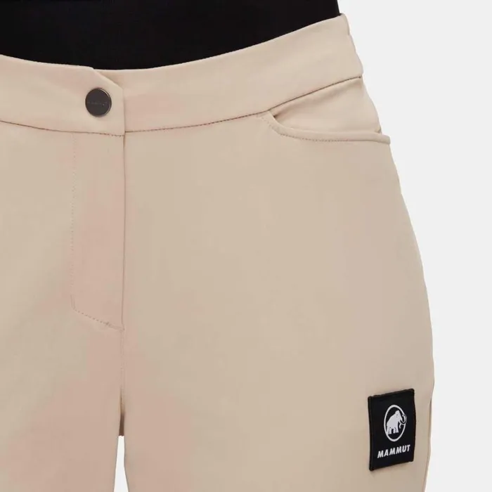 Pants and Shorts Women Mammut Massone Light Pants Savannah