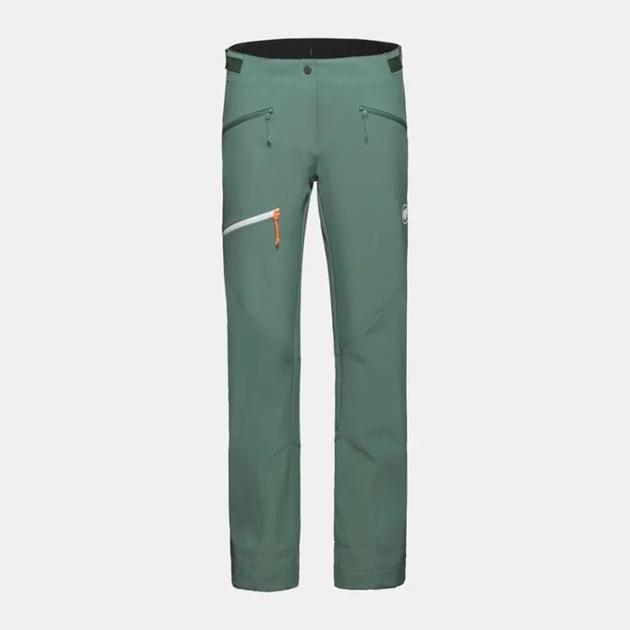 Pants and Shorts Women Mammut Taiss Guide SO Pants Dark Jade