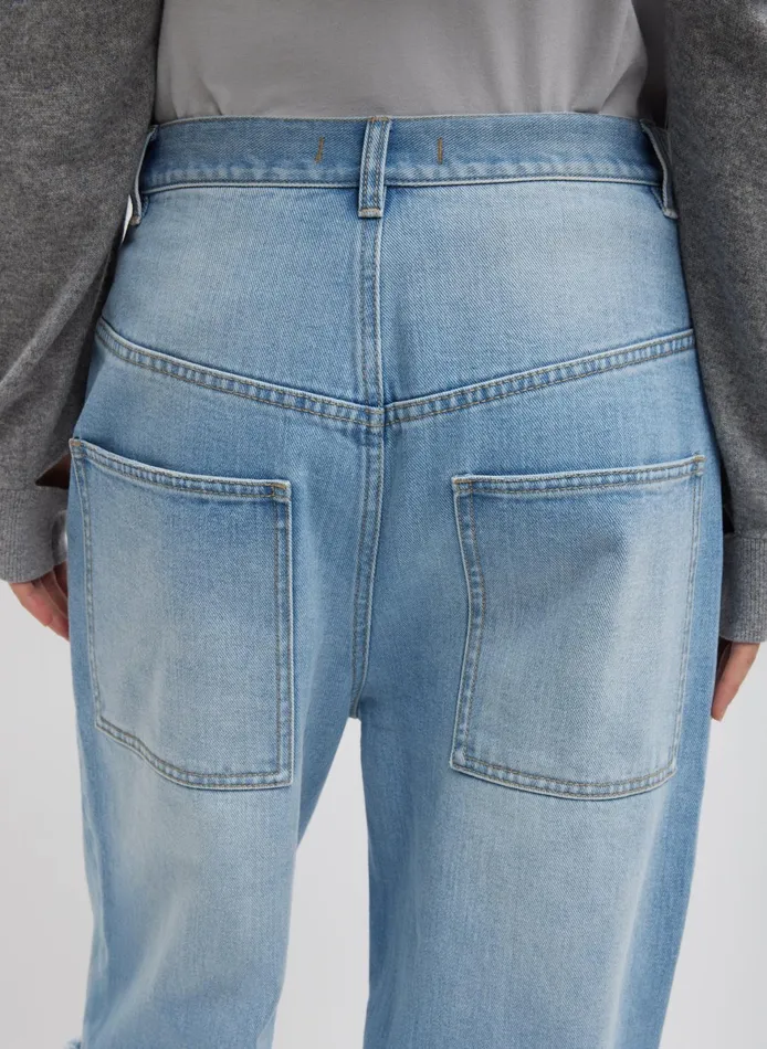 Pants and Shorts Women Tibi Vintage Wash Denim Ryder Jean