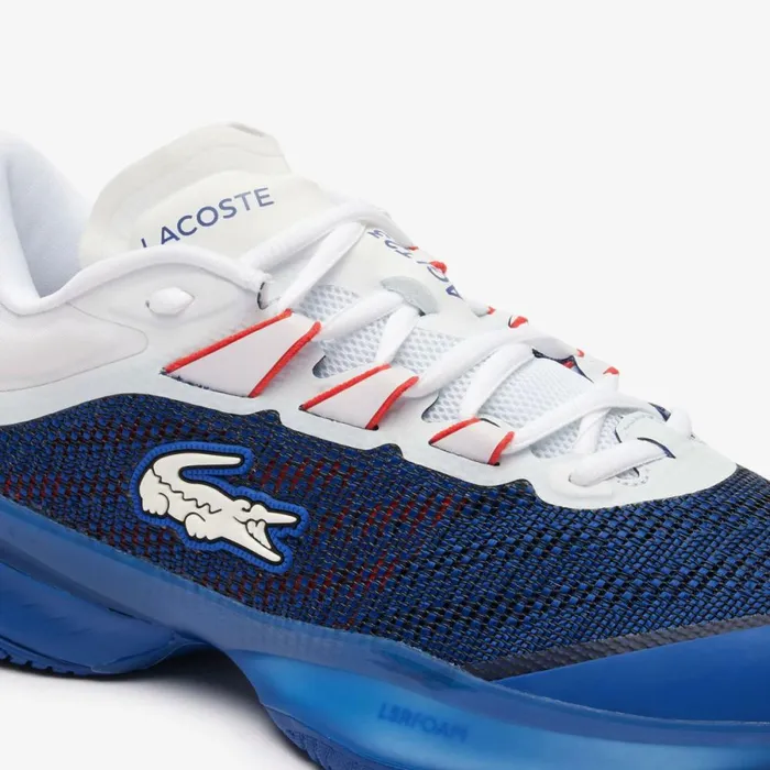 Performance Men Lacoste Men039s AGLT23 Ultra Tennis Shoes Bluwhtred 5a2