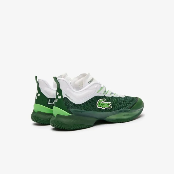 Performance Men Lacoste Men039s Daniil Medvedev AGLT23 Ultra Tennis Shoes Dk Grnwht 2d2