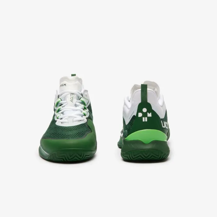 Performance Men Lacoste Men039s Daniil Medvedev AGLT23 Ultra Tennis Shoes Dk Grnwht 2d2