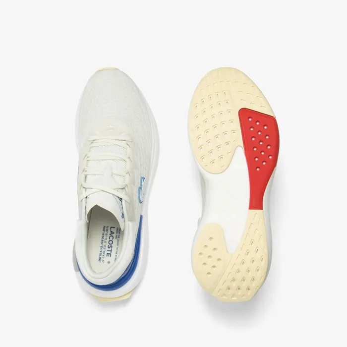 Performance Men Lacoste Men039s Neo Run Lite Running Shoes Off Whitebluered W1b