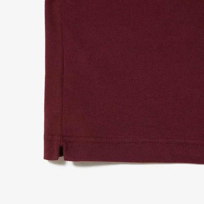 Polos Kids Lacoste Kids039 Colorblock Cotton Piqu Polo Bordeaux White N2i