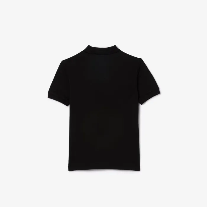 Polos Kids Lacoste Kids039 Regular Fit Petit Piqu Polo Black 031