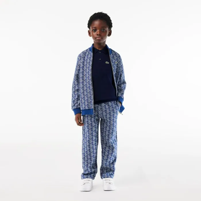 Polos Kids Lacoste Kids039 Regular Fit Petit Piqu Polo Navy Blue 166