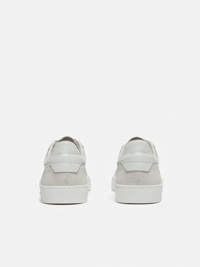 Portland Vintage Classic Trainer Silver Women Jigsaw Trainers