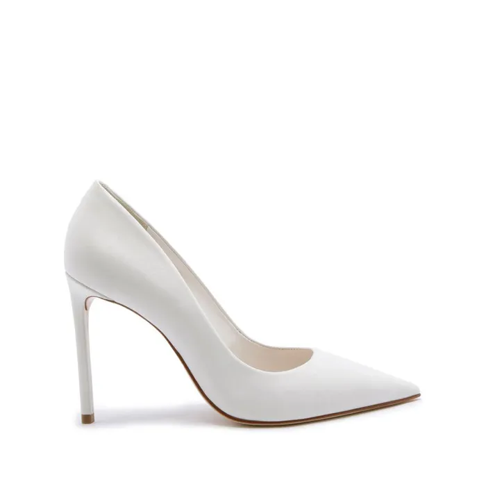 Pumps Lou Leather Pump White Schutz Shoes Pumps