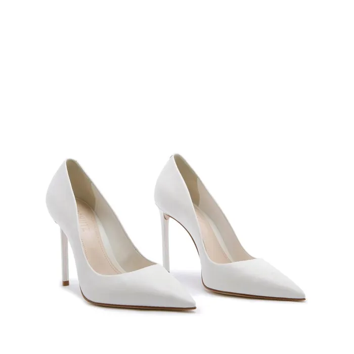 Pumps Lou Leather Pump White Schutz Shoes Pumps Pumps Lou Leather Pump White Schutz Shoes Pumps