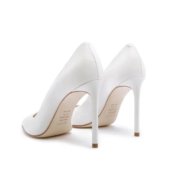 Pumps Lou Leather Pump White Schutz Shoes Pumps Pumps Lou Leather Pump White Schutz Shoes Pumps