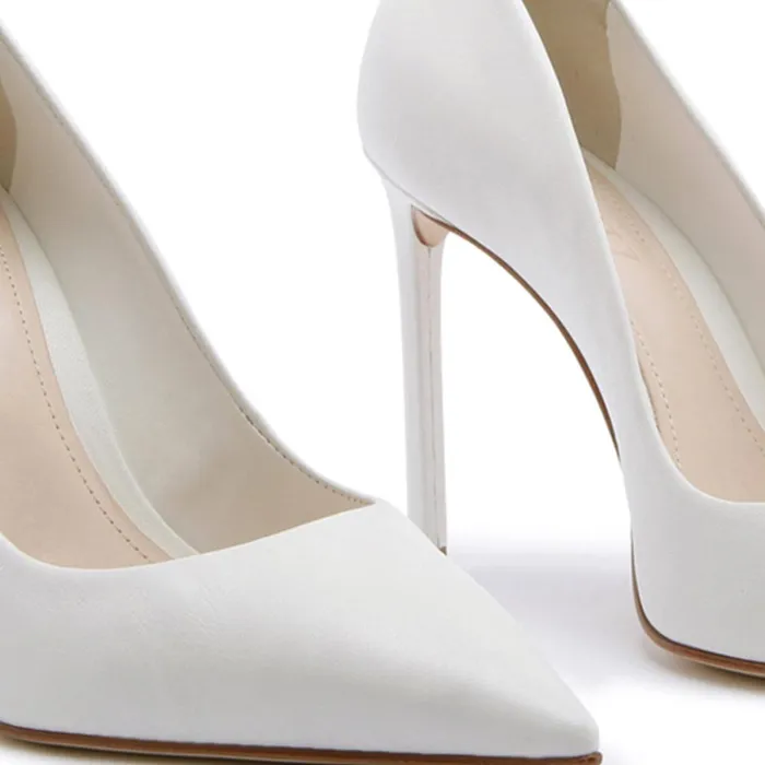 Pumps Lou Leather Pump White Schutz Shoes Pumps Pumps Lou Leather Pump White Schutz Shoes Pumps