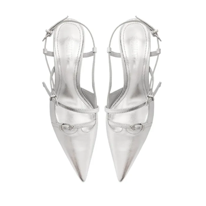 Pumps Stacy Pump Silver Schutz Shoes Pumps