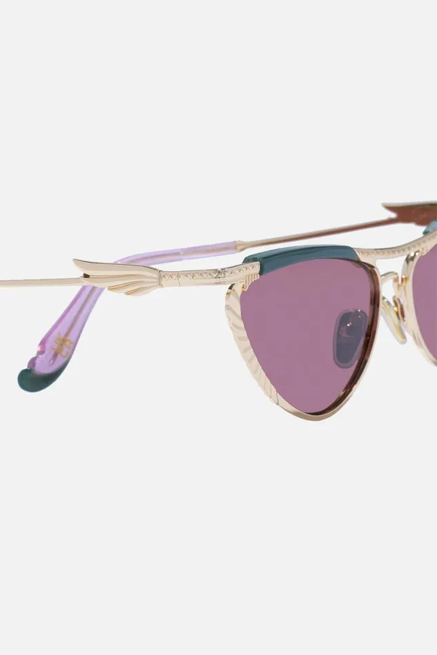 PYRAMID PARAMOUR SUNGLASSES EMERALD MARBLE Emerald Marble WomensMens Camilla Sunglasses