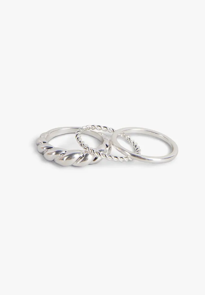 Rings Women Hush Lydie Stacking Rings Silver