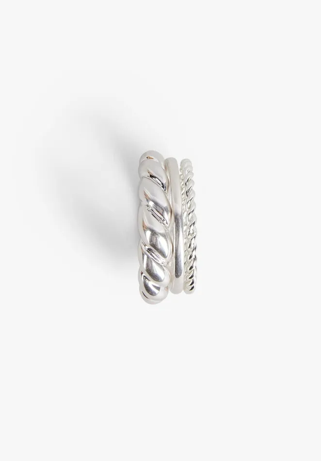 Rings Women Hush Lydie Stacking Rings Silver
