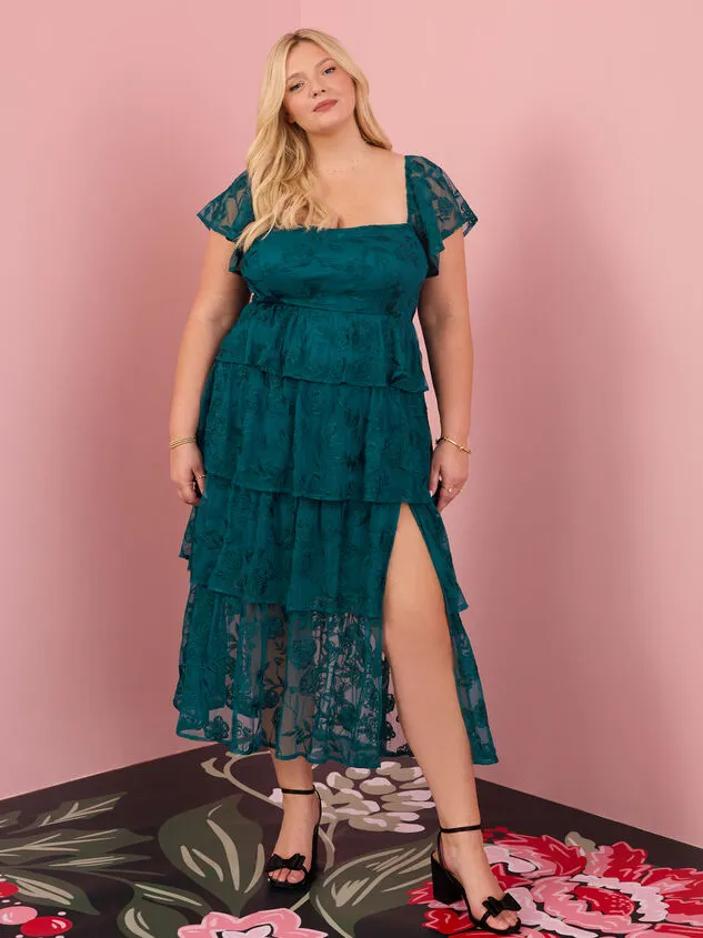Roxanne Embroidered Maxi Dress Hunter Women Altar039d State Dresses