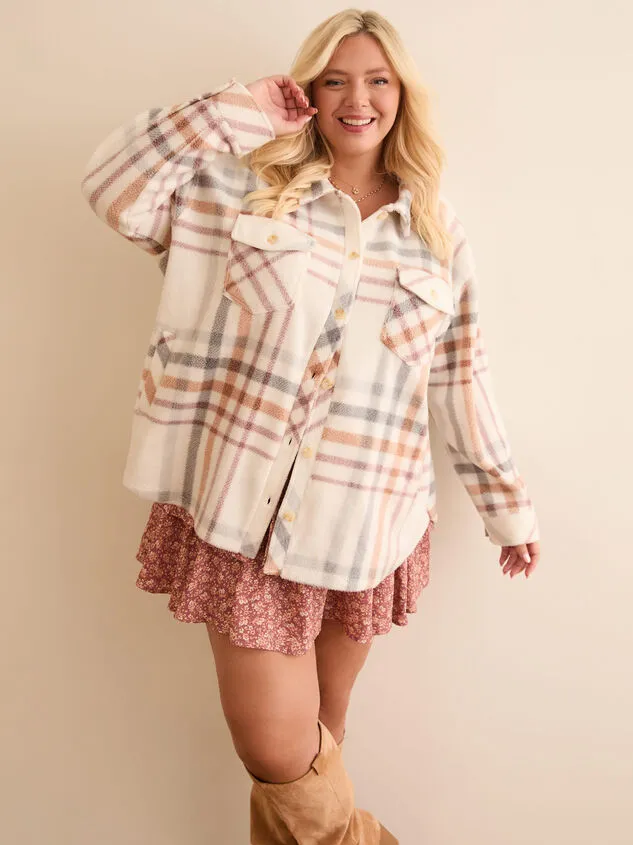 Ryan Flannel Shacket Buttercream Women Altar039d State Jackets