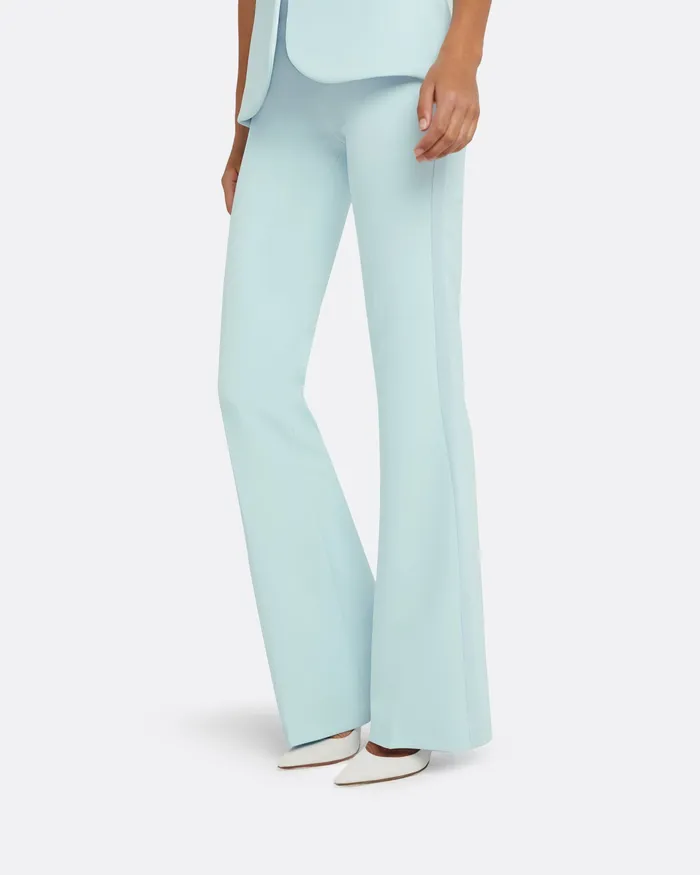 Safiyaa Alexie Baby Blue Trousers Baby Blue Women Trousers
