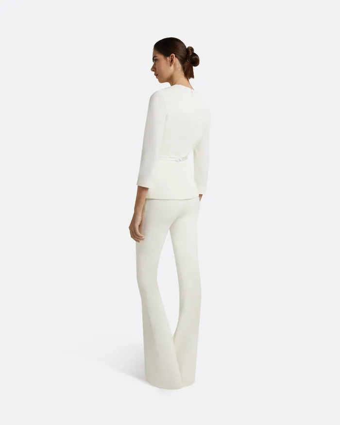Safiyaa Caia Ivory Top Ivory Women Tops