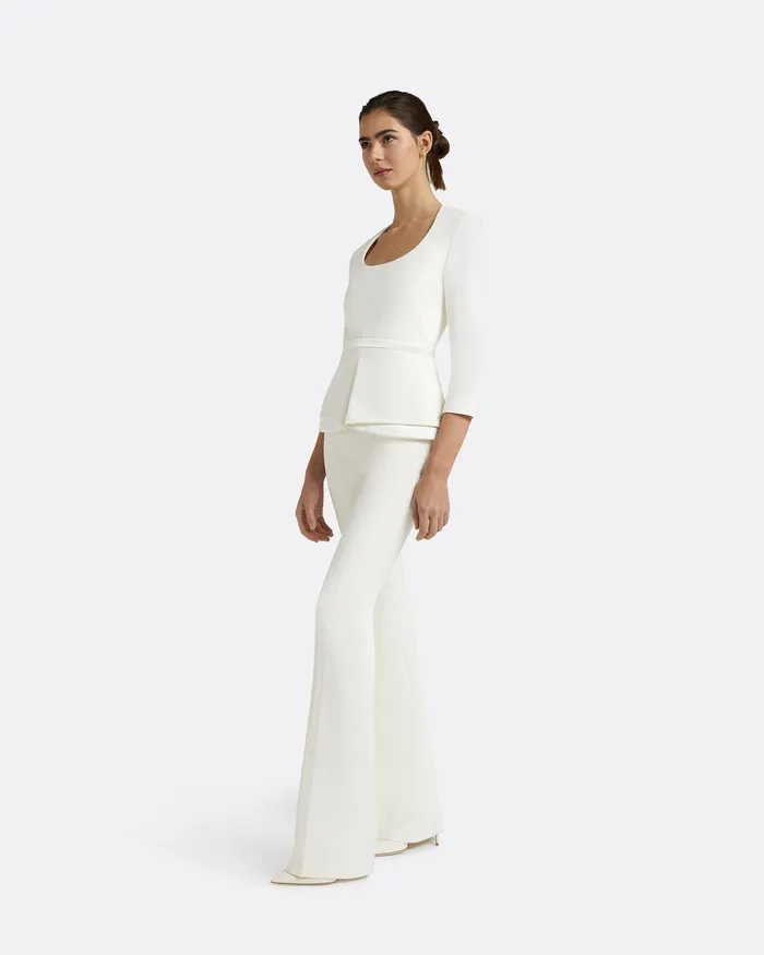 Safiyaa Caia Ivory Top Ivory Women Tops