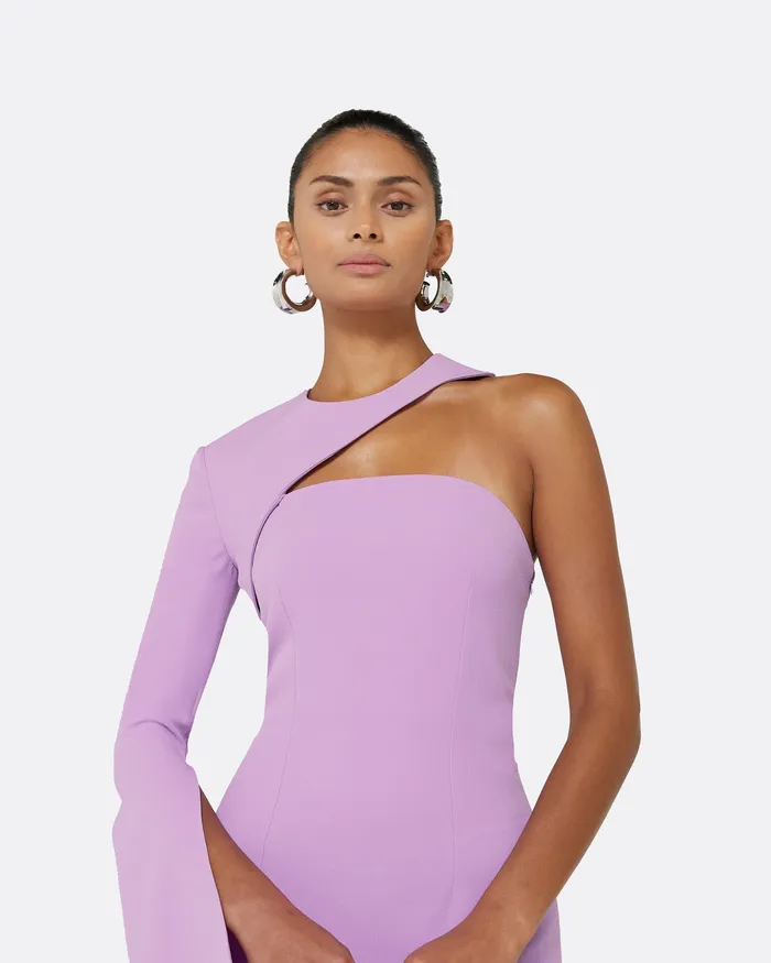 Safiyaa Dresses Women Raha Lupine Long Dress Lupine