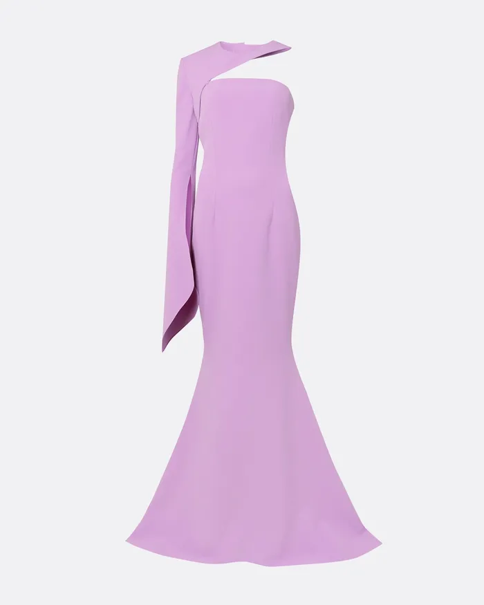 Safiyaa Dresses Women Raha Lupine Long Dress Lupine