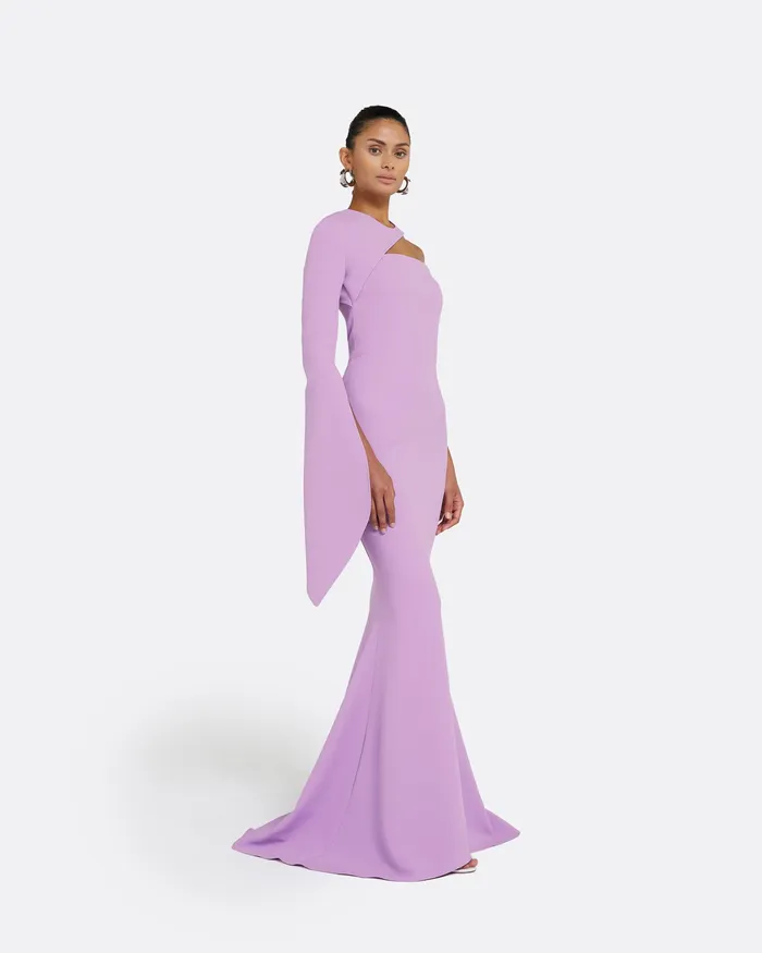 Safiyaa Dresses Women Raha Lupine Long Dress Lupine
