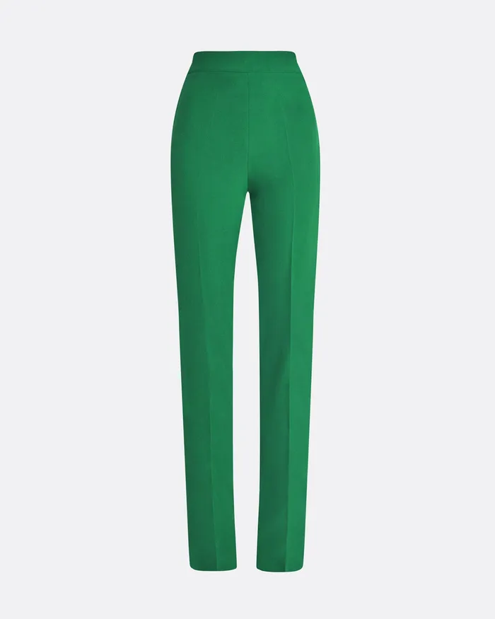 Safiyaa Icons Women Goldie Emerald Trousers Emerald