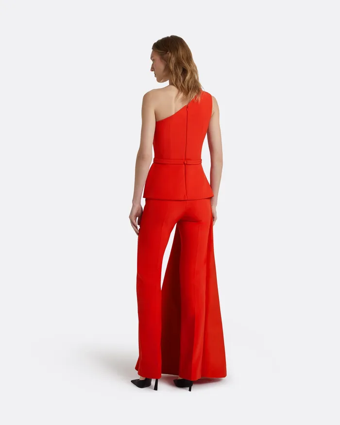 Safiyaa Jumpsuits Women Dayna Scarlet Red Jumpsuit Scarlet Red