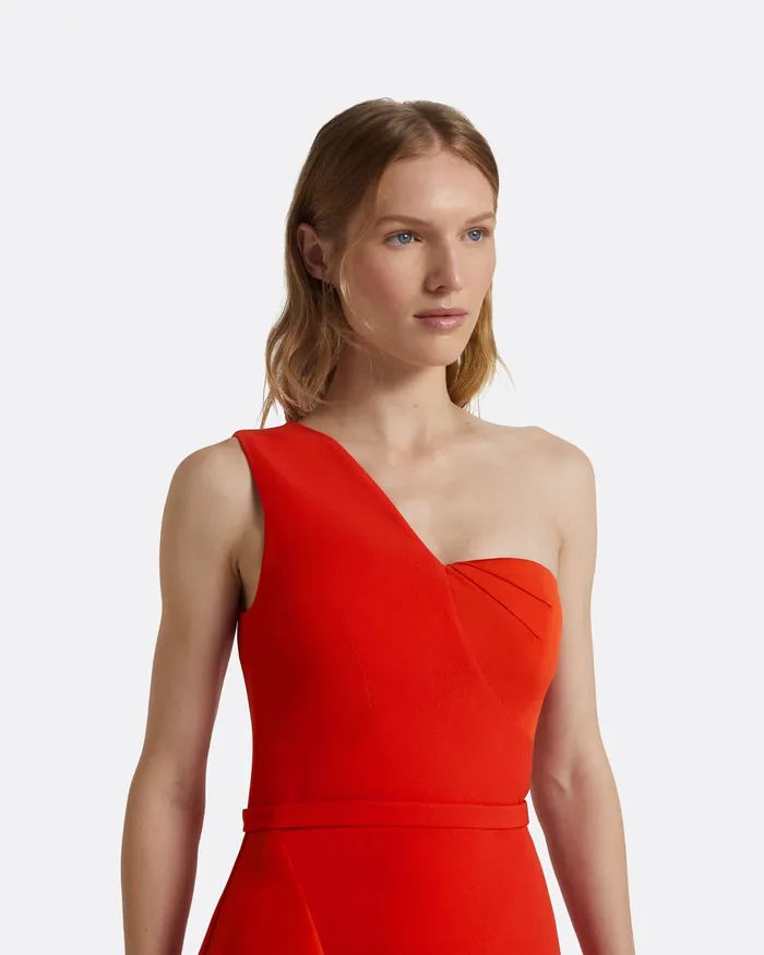Safiyaa Jumpsuits Women Dayna Scarlet Red Jumpsuit Scarlet Red