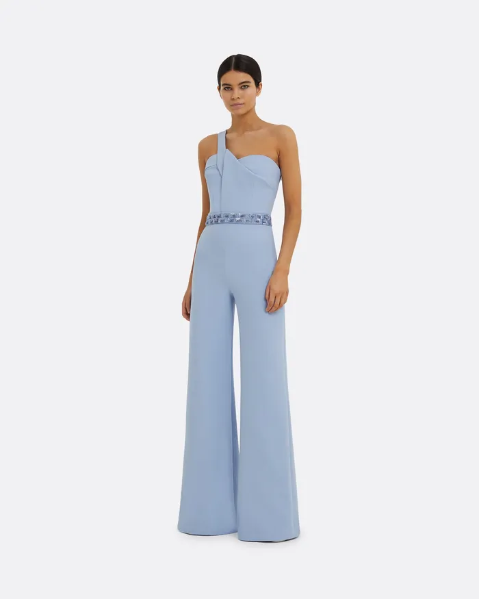 Safiyaa Jumpsuits Women Halsey Soft Sky Jumpsuit Soft Sky