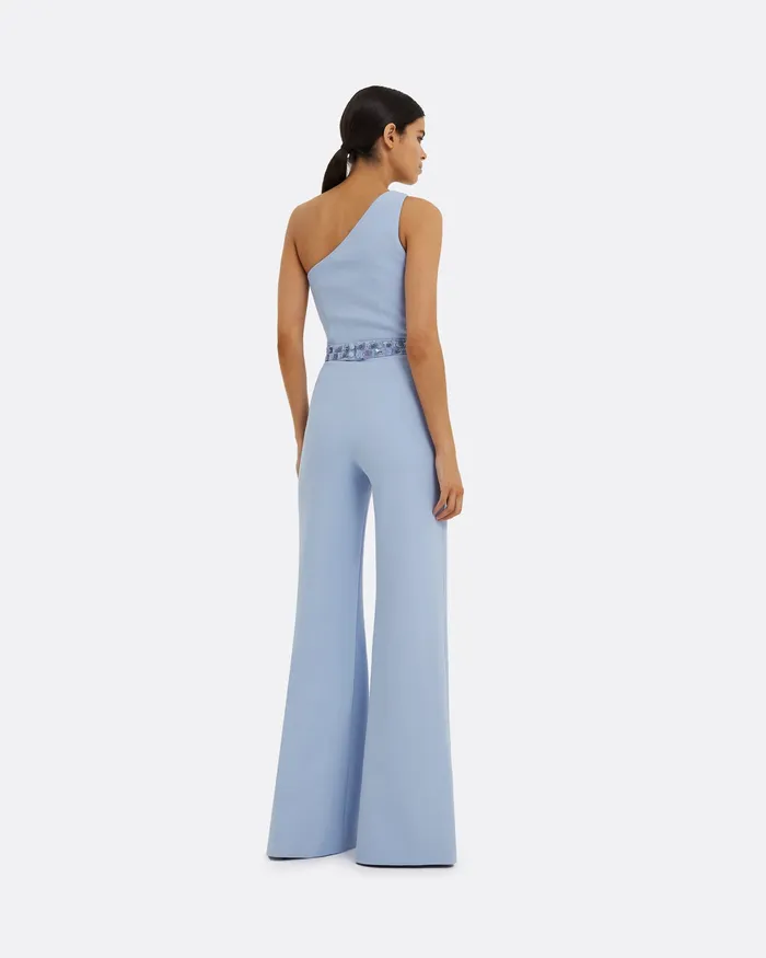 Safiyaa Jumpsuits Women Halsey Soft Sky Jumpsuit Soft Sky