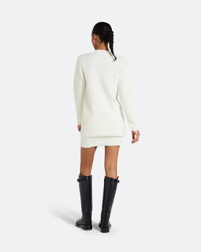 Safiyaa Knitwear Women Celestine Ivory Knit Ivory