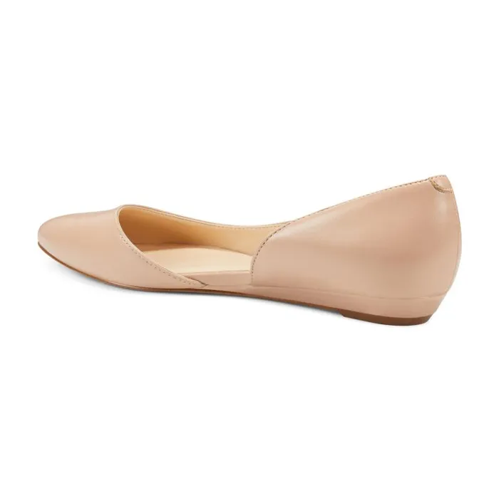 Saige D039Orsay Flats Barely Nude Women Nine West Flats Saige D039Orsay Flats Barely Nude Women Nine West Flats