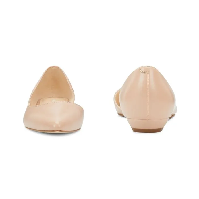 Saige D039Orsay Flats Barely Nude Women Nine West Flats Saige D039Orsay Flats Barely Nude Women Nine West Flats