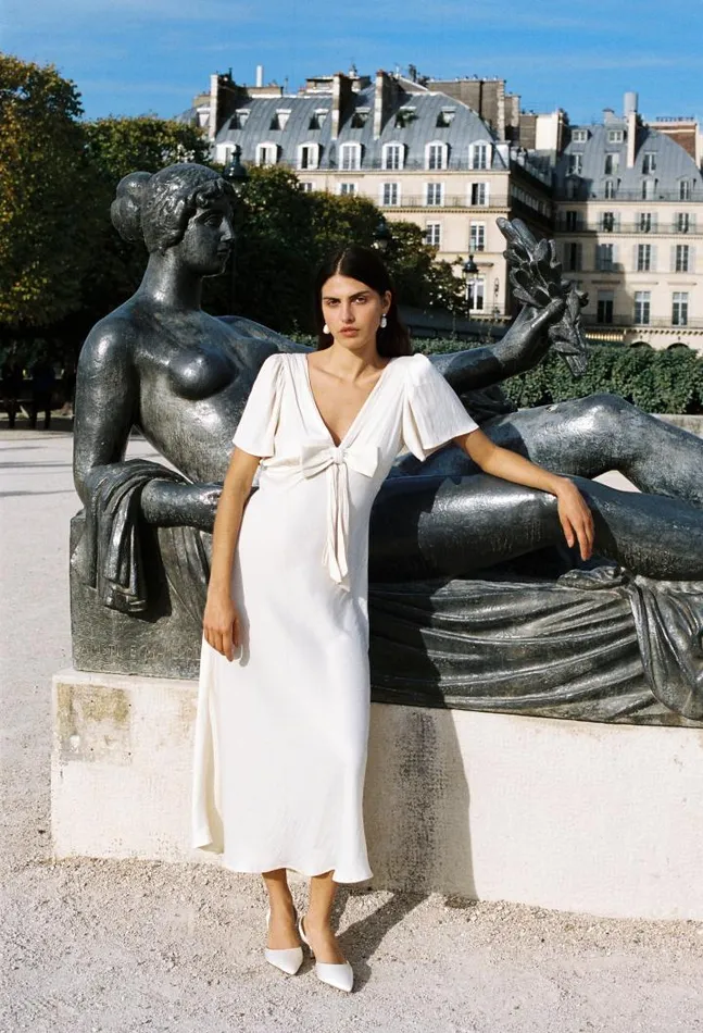 Sale Brunello Dress Ivory Women Ciao Lucia White Dresses