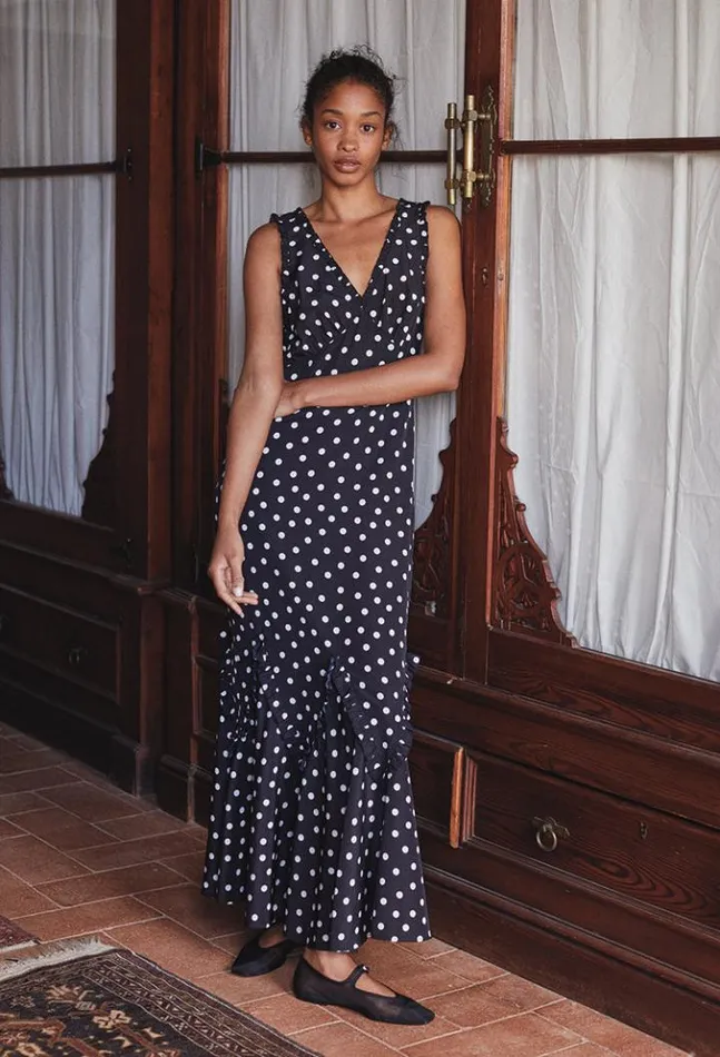 Sale Hedia Dress Polka Dot Women Ciao Lucia Evening Dresses