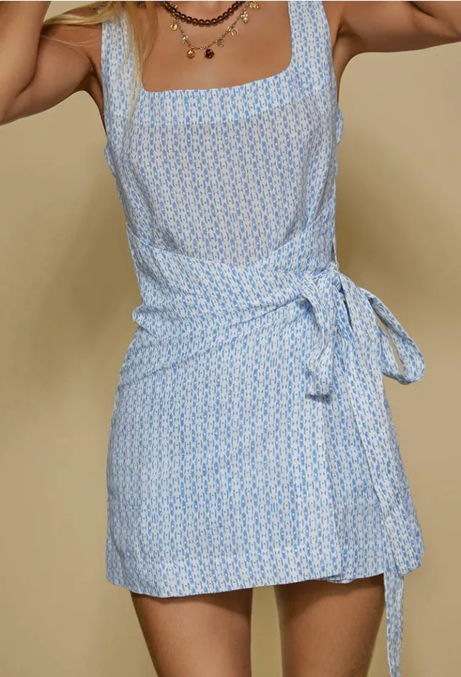 Sale Kimo Dress Azure Women Ciao Lucia Mini Dresses