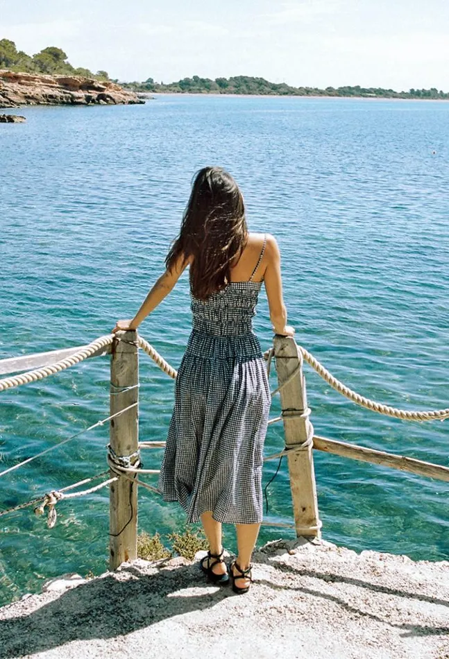Sale Rossella Dress Check Women Ciao Lucia Long Dresses