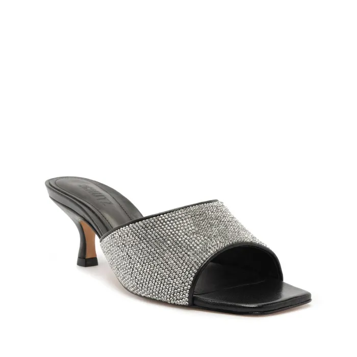 Sandals Dethalia Glam Sandal Black Schutz Shoes Mule