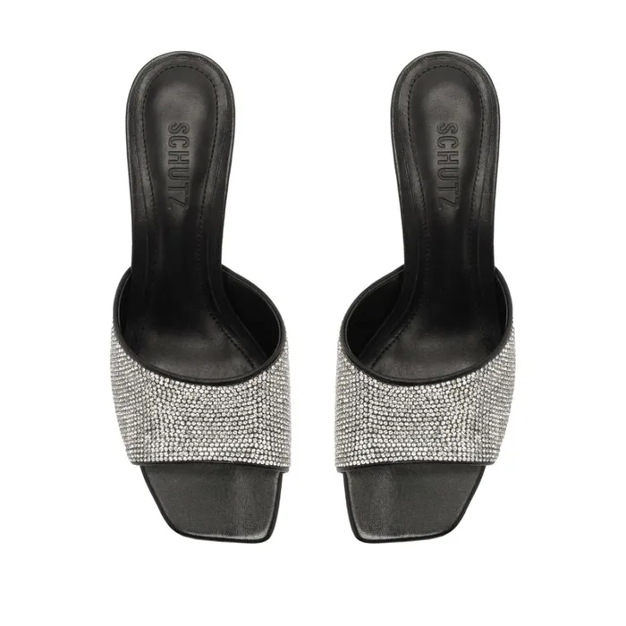 Sandals Dethalia Glam Sandal Black Schutz Shoes Mule